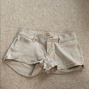 Tan Hollister shorts